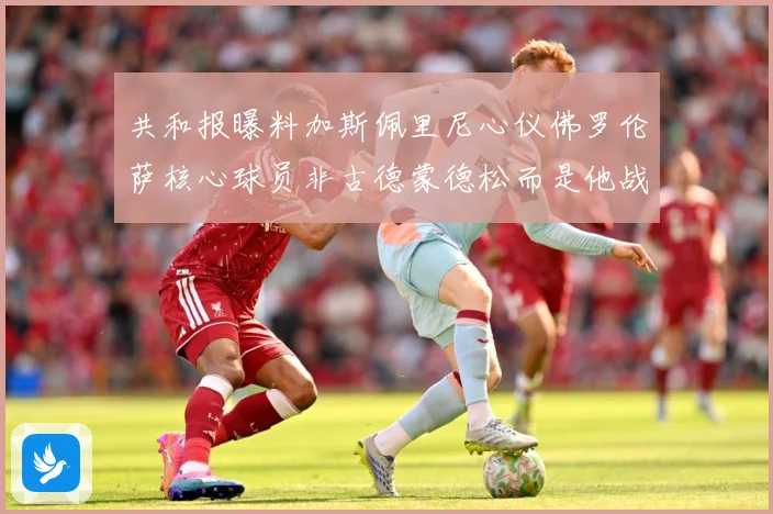 共和报曝料加斯佩里尼心仪佛罗伦萨核心球员非古德蒙德松而是他战术观察