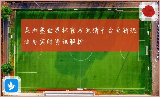 美加墨世界杯官方竞猜平台全新玩法与实时资讯解析